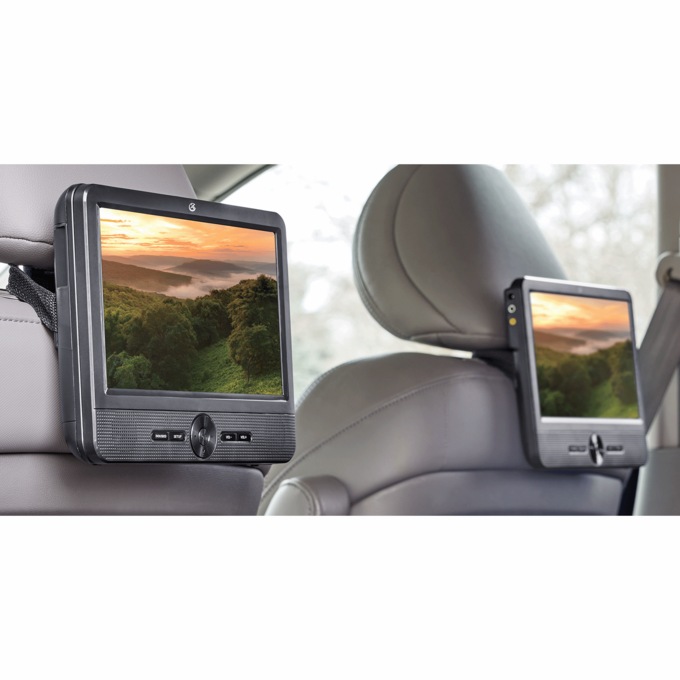 GPX 9" Dual-Screen Portable DVD Player, , large