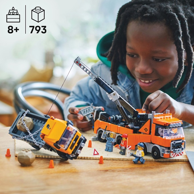 LEGO City Heavy-Duty Recovery Tow Truck with Crane, , large