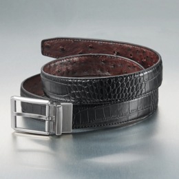Steve Harvey Croco Reversible Belt, , large