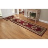 4-Piece Plush Floral Kirman Rug Set with Runner and Mats, , large