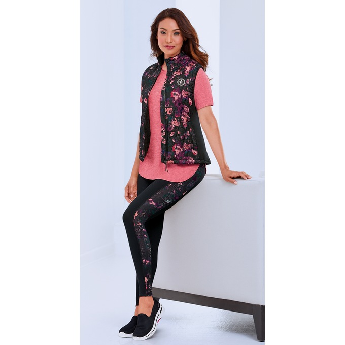 Skechers GOwalk High-Waisted Floral Legging, , large