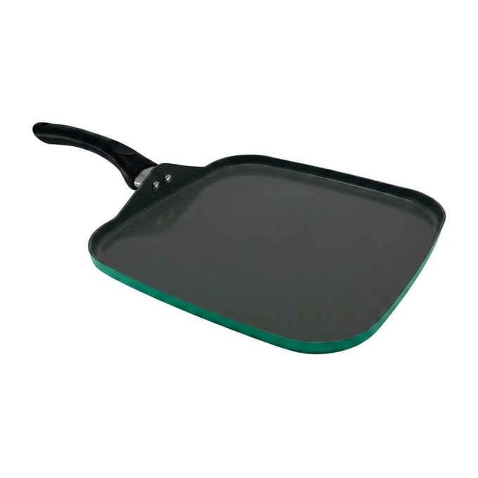 20-Piece Ceramic Metallic Cookware Set, Jade, large