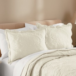 Caspian Scalloped Sham, , large