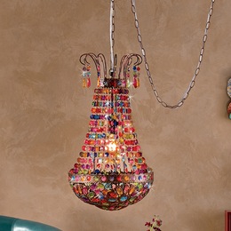 Clover Boho Chandelier, , large