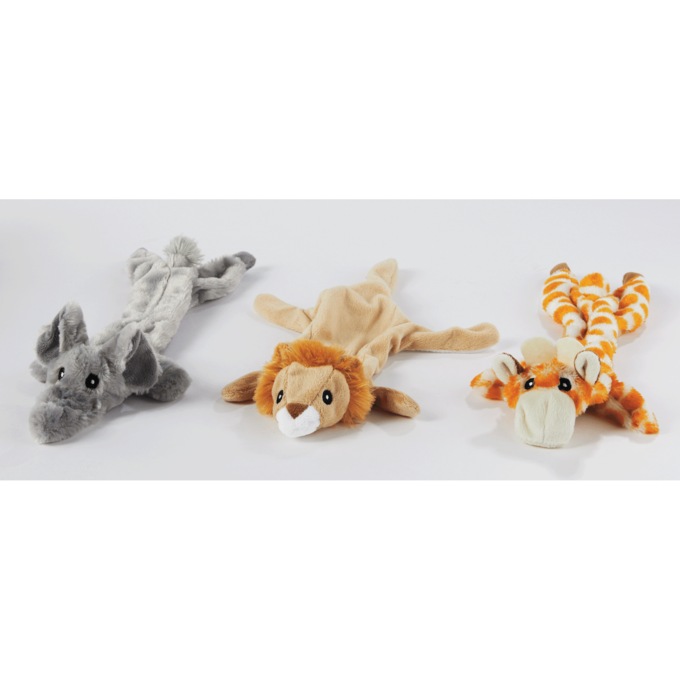 Set of 3 Stuffing-Free Dog Toys, , large