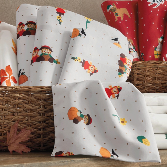 Novelty Seasonal Sheet Set, , large