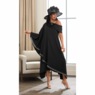Sisi Caftan and Whittall &amp; Shon Satin Bow Hat, , large