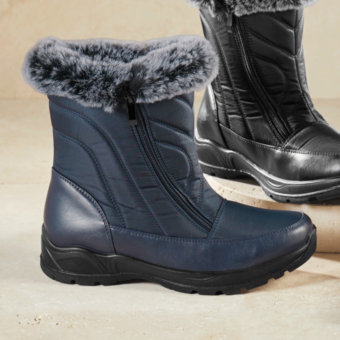 Easy Street Portland Double-Zip Bootie, , large