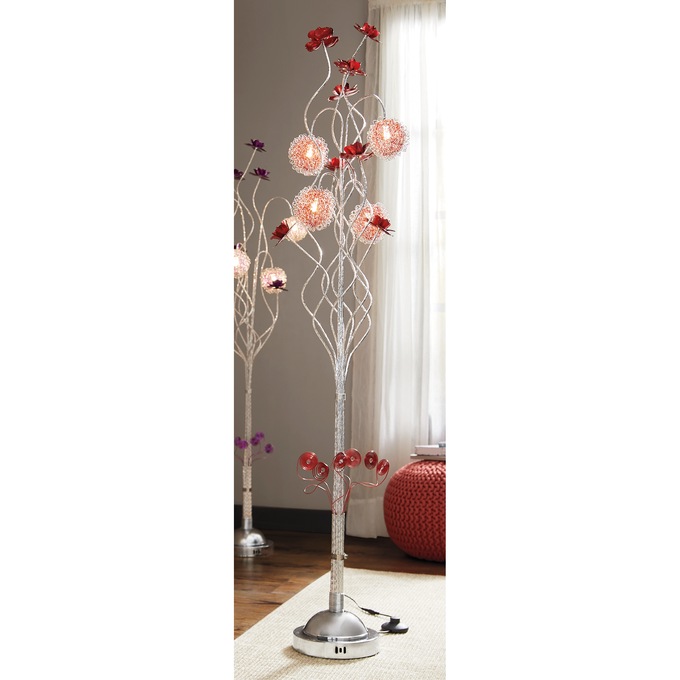 Colorful Wire Floor Lamp, , large
