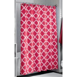 Color Connection Geo Shower Curtain, , large