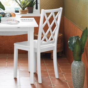 Tansy Dining Chair, White, large