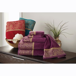 Paisley 6-Piece Towel Set, , large