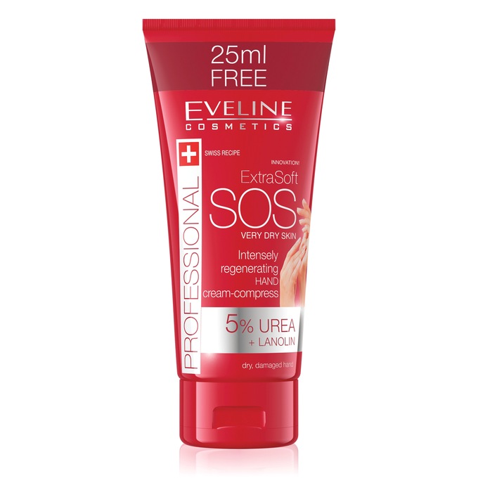 Eveline Cosmetics SOS Intensely Regenerating Hand Cream , , large