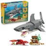 LEGO Creator Fierce Shark with a Treasure Chest, Multi, large
