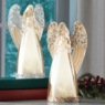 LED Glitter Acrylic Angel, , large