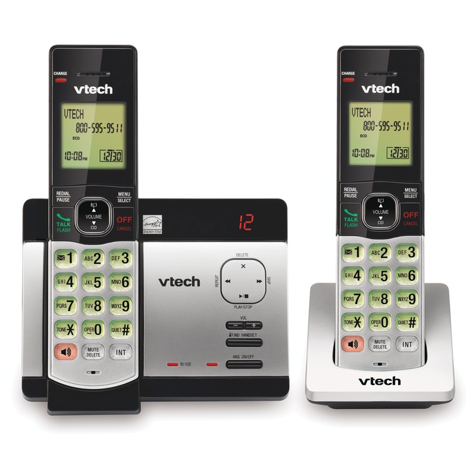 VTech 2-Handset Cordless Answering System, , large
