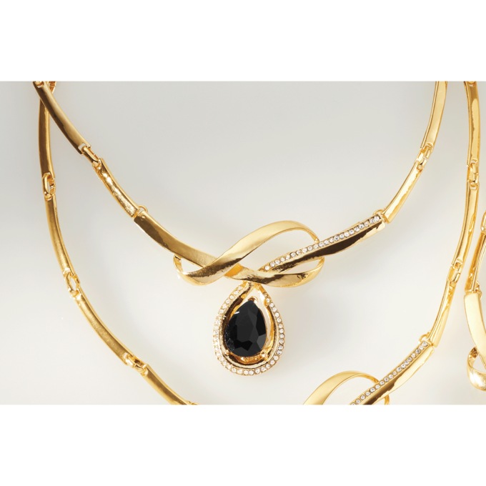 Color Crystal Necklace, Bracelet, Earring & Ring Set, , large