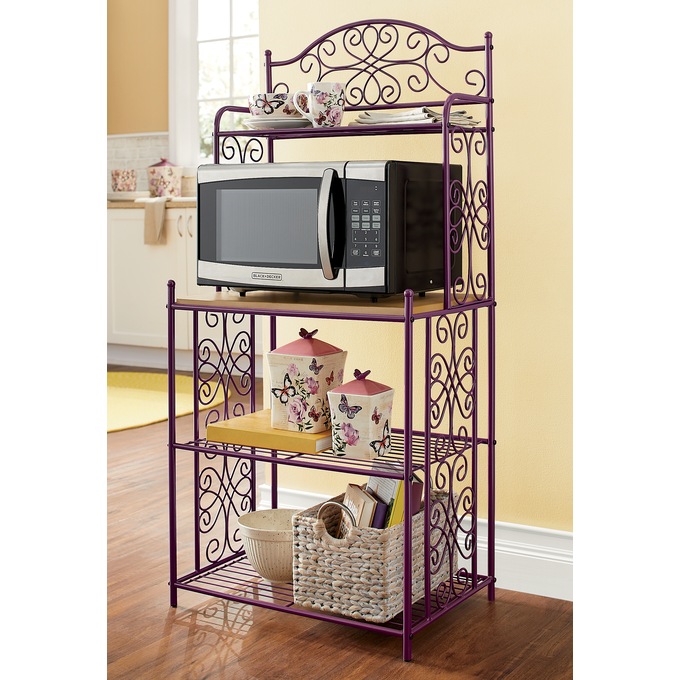Scroll Microwave Rack, , large