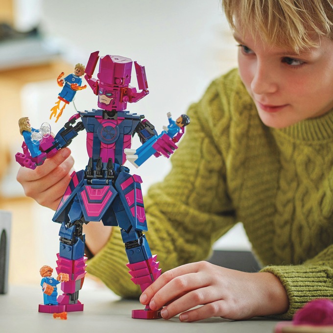 LEGO Marvel Fantastic Four vs. Galactus Construction Figure, , large