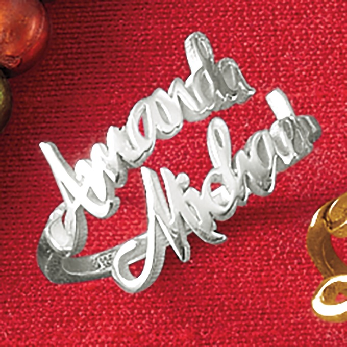2-Name Bypass Ring, , large