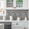 Roommates Peel and Stick Back Splash Tiles, , large