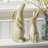 Set of 2 Sleek Sitting Bunnies, , large