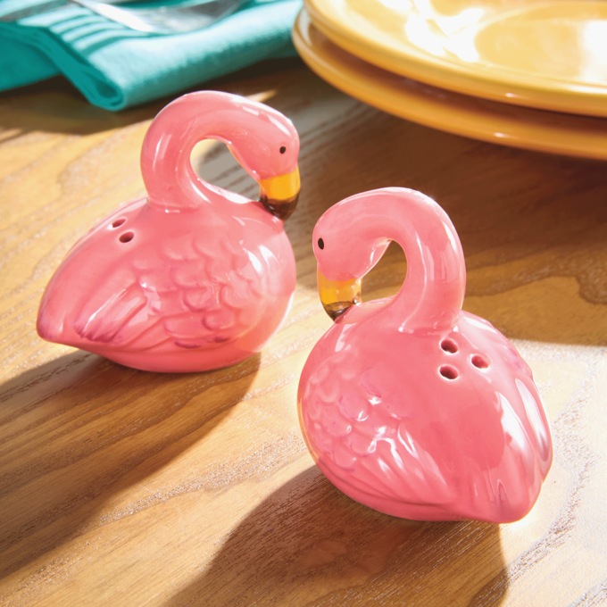 Flamingo Salt & Pepper Shakers, , large