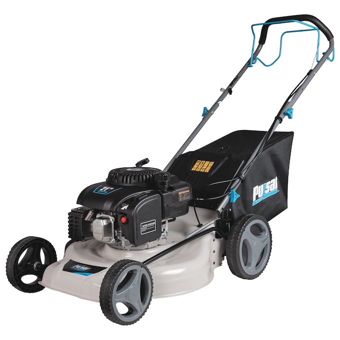 Pulsar 21" 200CC 3-in-1 Self-Propelled Lawn Mower, Black, large