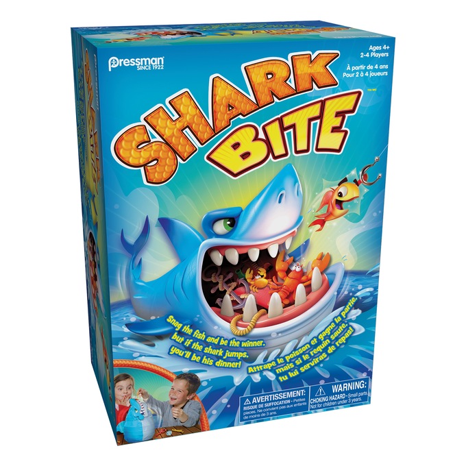 Shark Bite Game, Blue, large