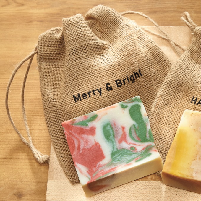 Seasonal Ombré Bar Soap with Bag, , large