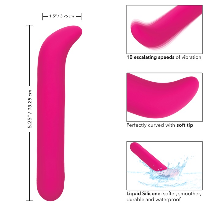 Bliss Liquid Silicone G Vibe By Calexotics, , large