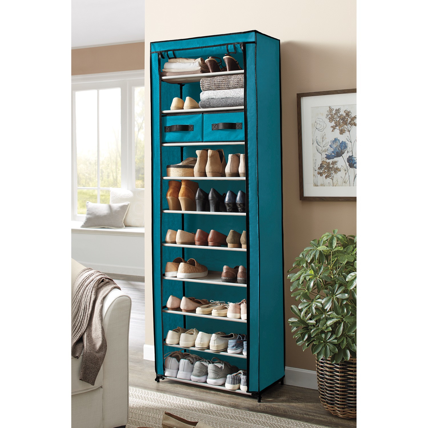 10-Layer Shoe Rack | Montgomery Ward