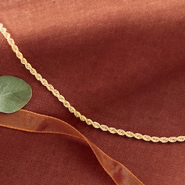 Gold 2.7mm Rope Chain, , large
