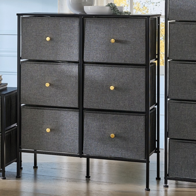 Kennedy 6-Drawer Storage Chest, , large