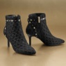 Studded Jacquard Dress Bootie, , large