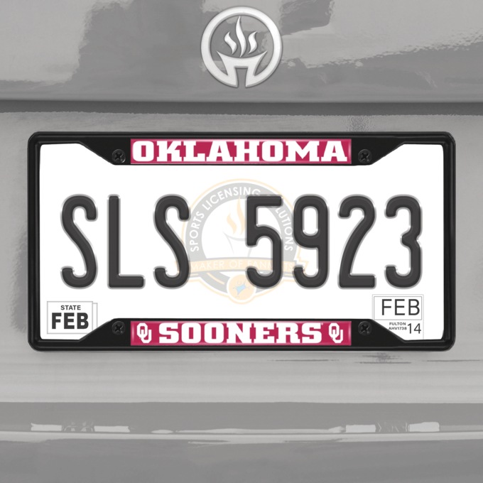 NCAA License Plate Frame, , large