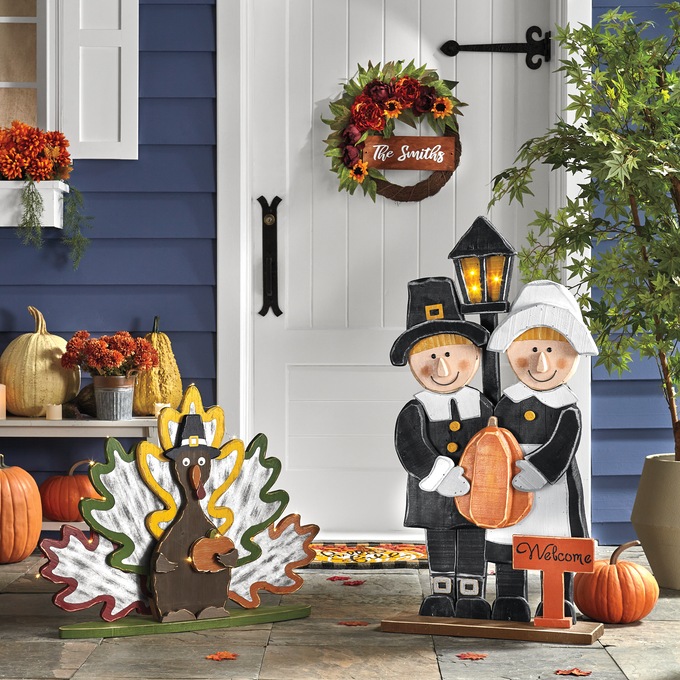Blessed Harvest Wreath, , large