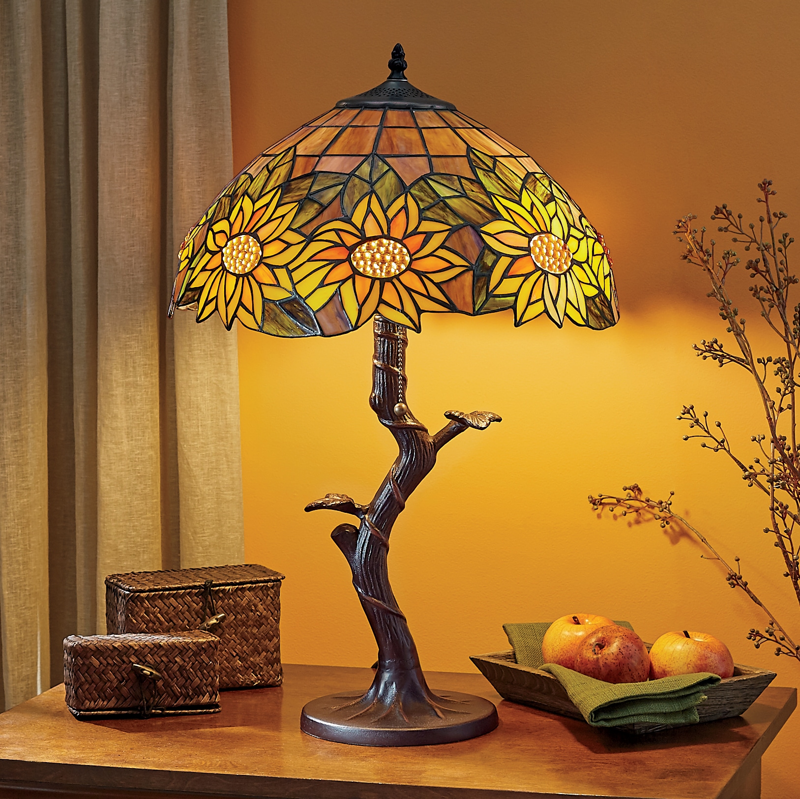 sunflower table lamp