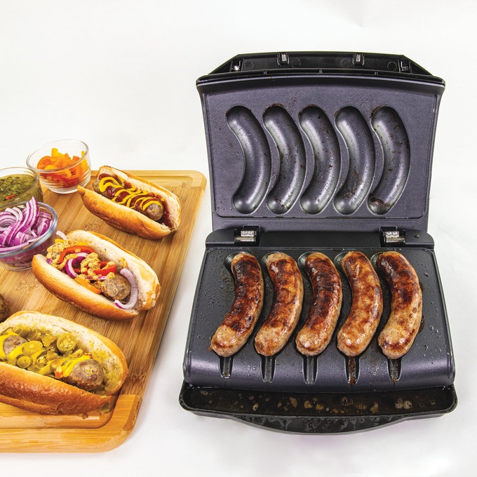 Homecraft Brat Grill, Stainless Steel Black, large
