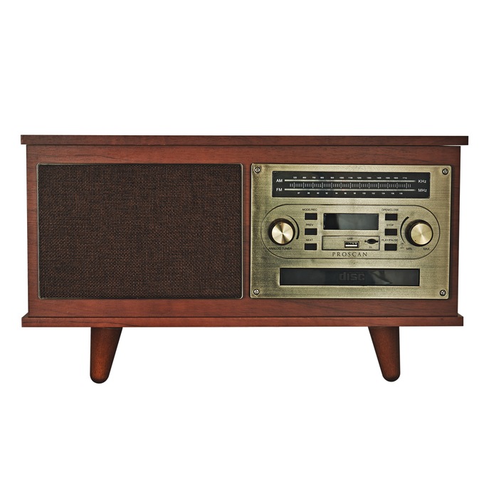 Proscan Nostalgia 7-in-1 Music System with Bluetooth, , large