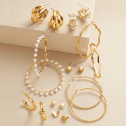 9-Pair Earring Set, , large