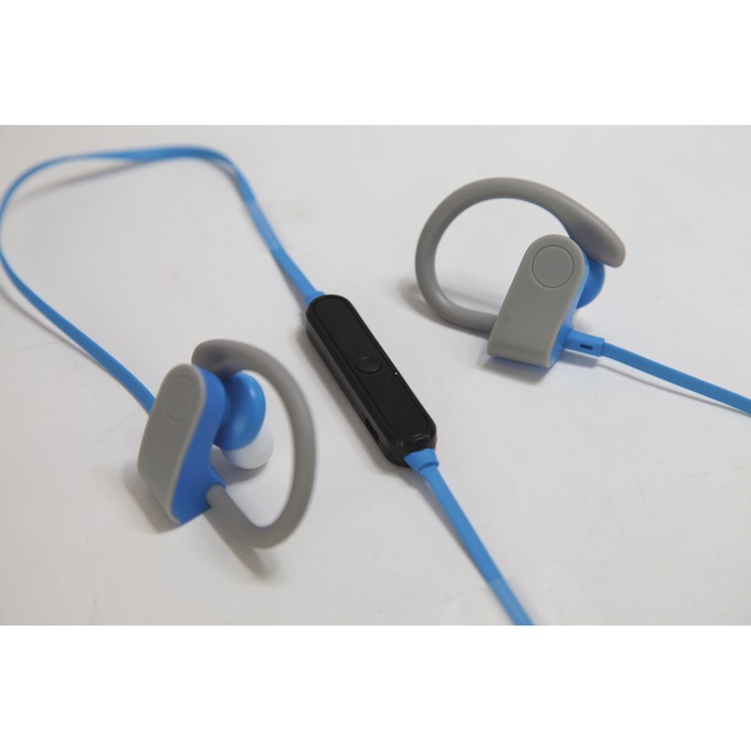 Emerson Fitness Earbuds, Blue, large