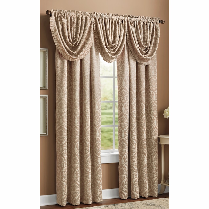 Sutton Window Treatments, Tan, large