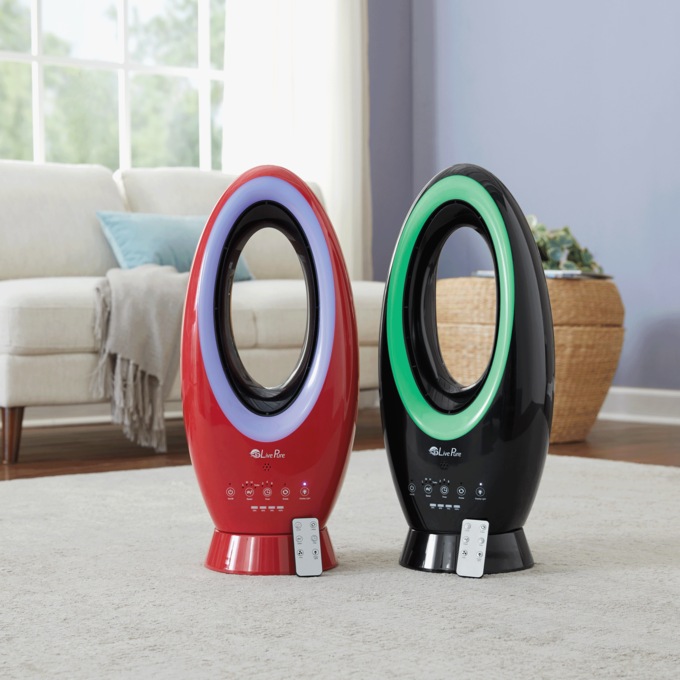 LivePure Bladeless Rechargeable Indoor/Outdoor Fan, , large