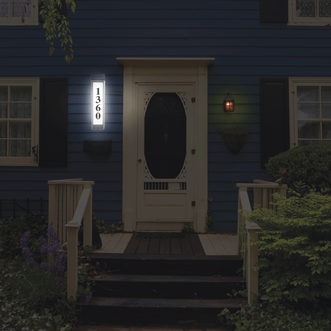 SensorBrite® Solar Powered Address Light, , large