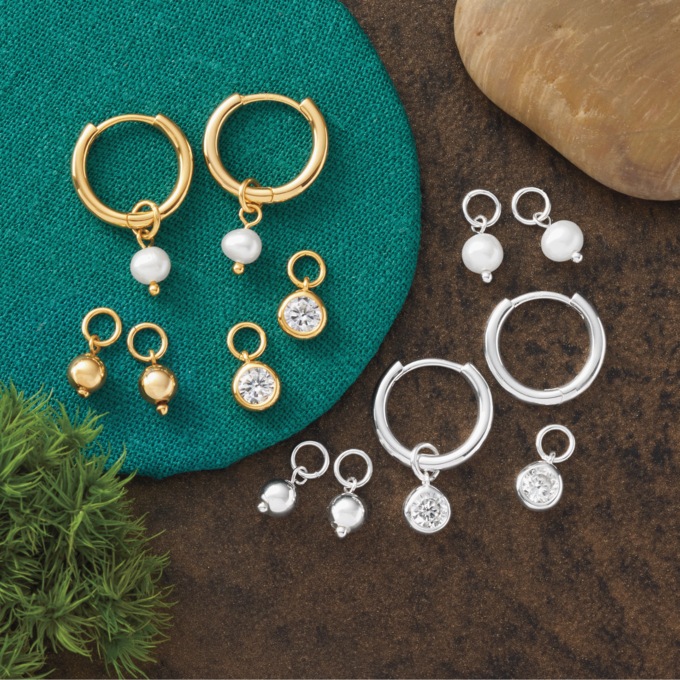 Interchangeable Drop Hoop Set, , large