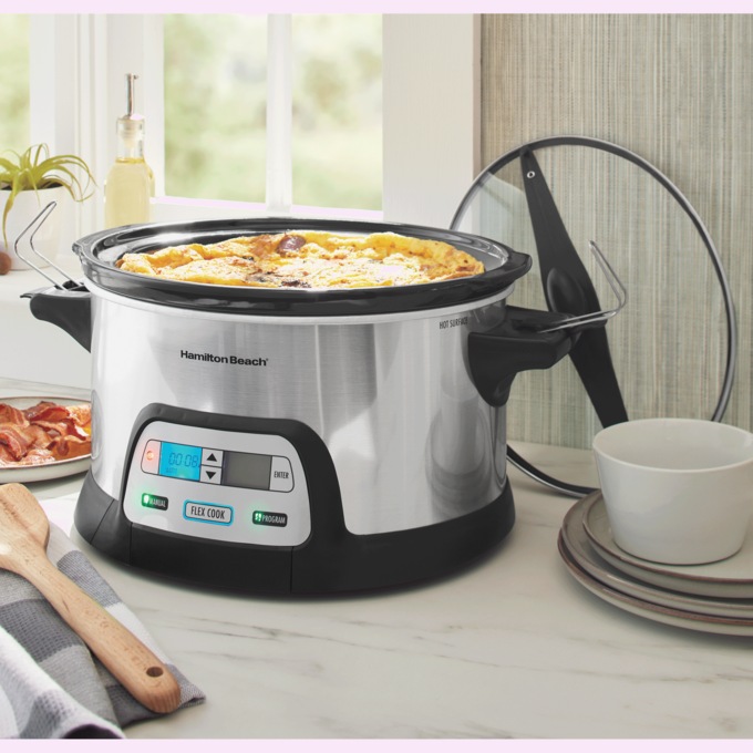 Hamilton Beach FlexCookTM 6-qt. Slow Cooker, , large