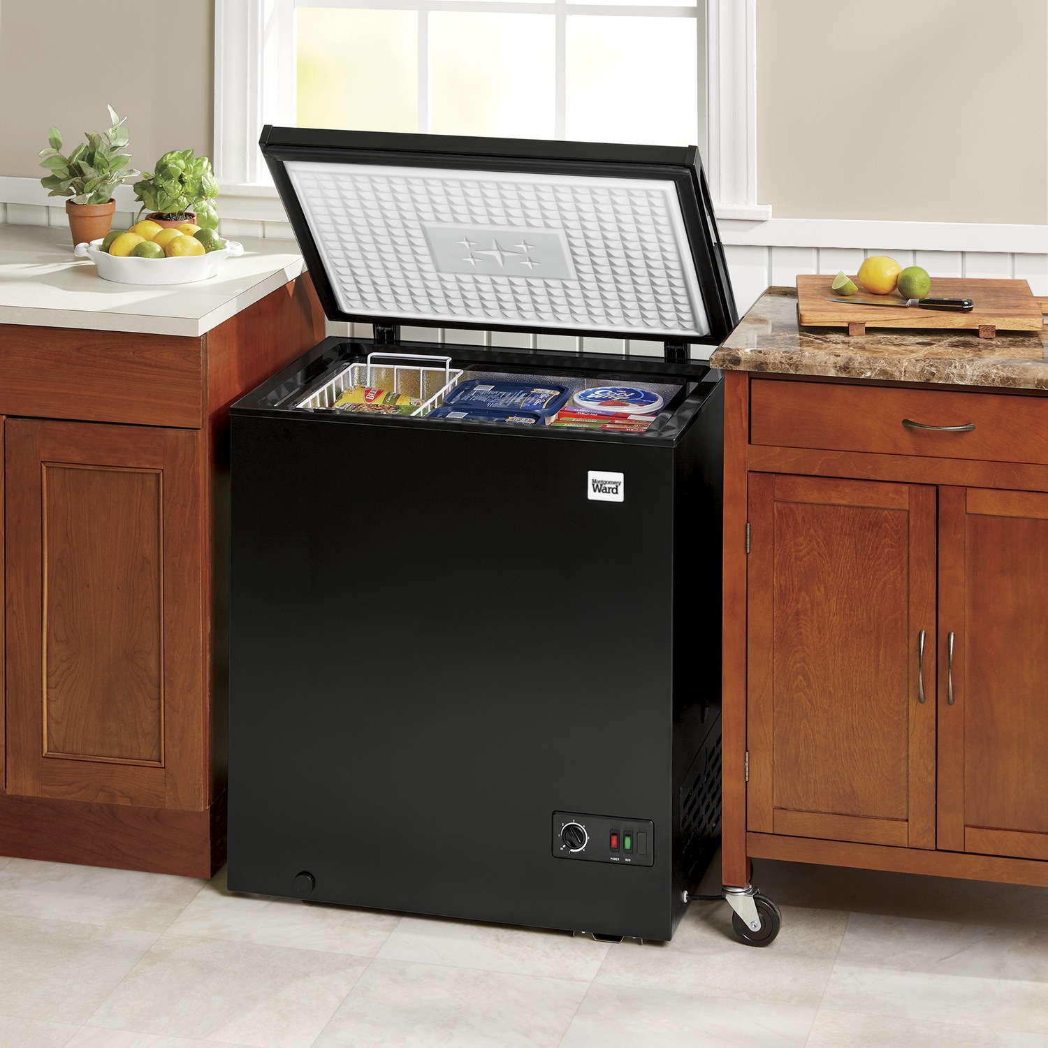 5.1 Cu. Ft. Chest Freezer by Montgomery Ward Montgomery Ward