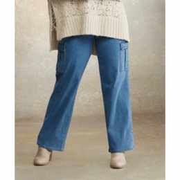 Cargo Straight-Leg Jean, , large