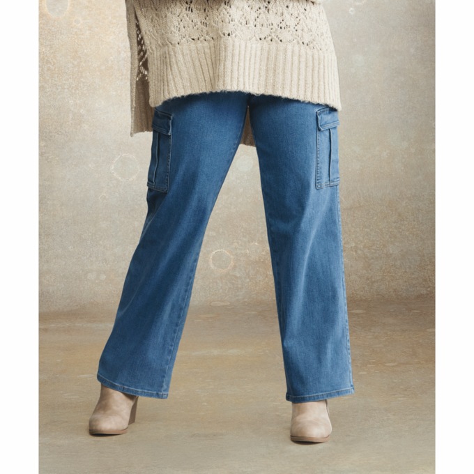 Cargo Straight-Leg Jean, , large
